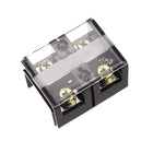 2pcs 2 Positions Dual Rows Screw Terminal Strip Barrier Block 600V 60A for Train Layout Robot Battery Lighting