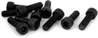 M8x25mm 12.9 Alloy Steel Hex Socket Head Cap Screws Bolts Black 10pcs