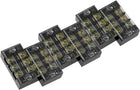6 Pcs Dual Rows 3 Positions 600V 25A Cable Barrier Block Terminal Strip TB-2503L