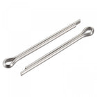 Split Cotter Pin, 2.5mm x 30mm Stainless Steel Clip Fastener Fitting for Automotive, Mechanics, Silver Tone, 60Pcs