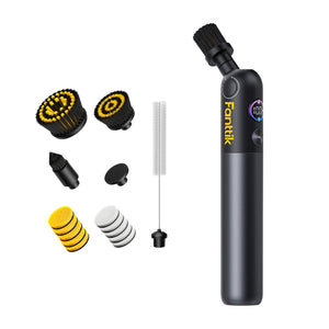 LinkMejor Flip G10 Nano HomeCare El. Spin Skrubber, Fliserens Tætte Rensbørste