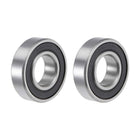 6002-2RS Deep Groove Ball Bearing 15x32x9mm Double Sealed ABEC-1 Bearings 2-Pack