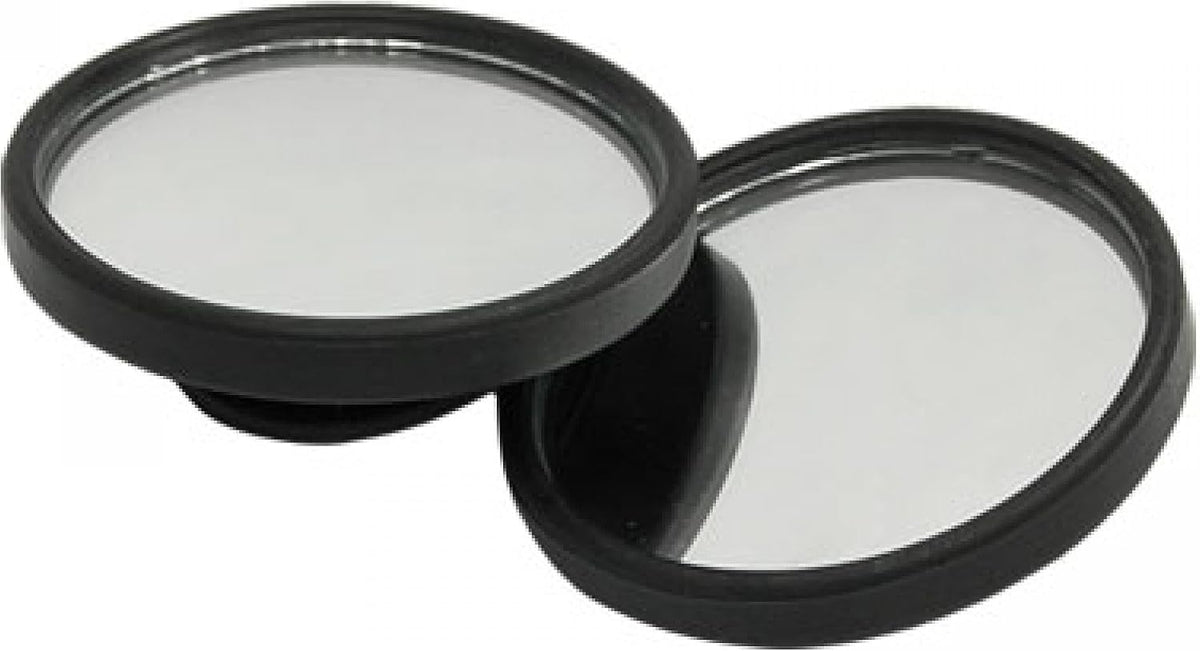 2pcs Universal Car Auto Rear View Round Rearview Blind Spot Convex Mirror 48mm