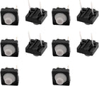 10Pcs 8mmx8mm Panel PCB Momentary Tactile Tact Push Button Switch 2 Pin DIP