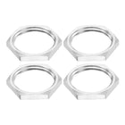 G3/4 Pipe Fitting Hex Thin Lock Nut, Locknut Female Fastening for Plumbing, 304 Stainless Steel 4Pcs