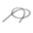 Compression Spring,304 Stainless Steel,5mm OD,0.7mm Wire Size,305mm Free Length,Silver Tone
