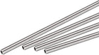 304 Stainless Steel Round Tube 3mm OD 0.5mm Wall Thickness 250mm Length 4 Pcs