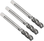 3pcs Spiral Flute Thread Taps 5/16-24 UNF 2B Machine Threading Tap Bit, Uncoated Screw Tapping Repair Tool, M2 High-Speed Steel (HSS)