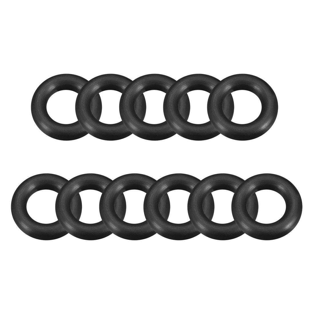 Nitrile Rubber O-Rings 15mm OD 8mm ID 3.5mm Width, Metric Sealing Gasket, Pack of 11