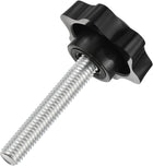 1Pcs Star Knobs, M8x45mm Plastic Hex Shaped Clamping Handle Screw Knobs, Hand Tightening Star Screw Knobs for Machinery Umbrella Base Replacement