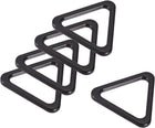LinkMejor Metal Triangle Ring Buckle 20mm(0.79") Inner Width for DIY Matt Black 30pcs