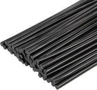 LinkMejor Mini Hot Glue Gun Sticks 6-inch x 0.27-inch for Glue Guns, Black 50pcs