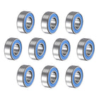 MR115-2RS Chrome Steel Ball Bearing 5x11x4mm Double Sealed Bearings 10pcs