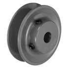 BK27-1/2 V-Belt Sheave 1/2"Bore x 2.85"OD Single Groove Web Sheave Bored-to-Size Sheave, Cast Iron, Belt Section for 3L or B Belt