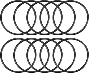 Nitrile Rubber O-Rings, 46mm OD 41mm ID 2.5mm Width, Metric Sealing Gasket, Pack of 10