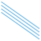 Acrylic Round Rod,1/4 Diameter 10 Inch Length,Straight Light Blue Line,Solid Plastic PMMA Bar Stick 4pcs
