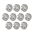 R4ZZ Deep Groove Ball Bearing 1/4"x5/8"x0.196" Double Shielded ABEC-3 Bearings 10-Pack