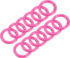 LinkMejor Round Spring O Rings, Trigger Buckle Snap for Bags Purses Keyrings