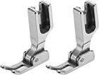 LinkMejor #P58N Right Narrow Presser Foot, Industrial Sewing Foot Hinged Steel 2pcs