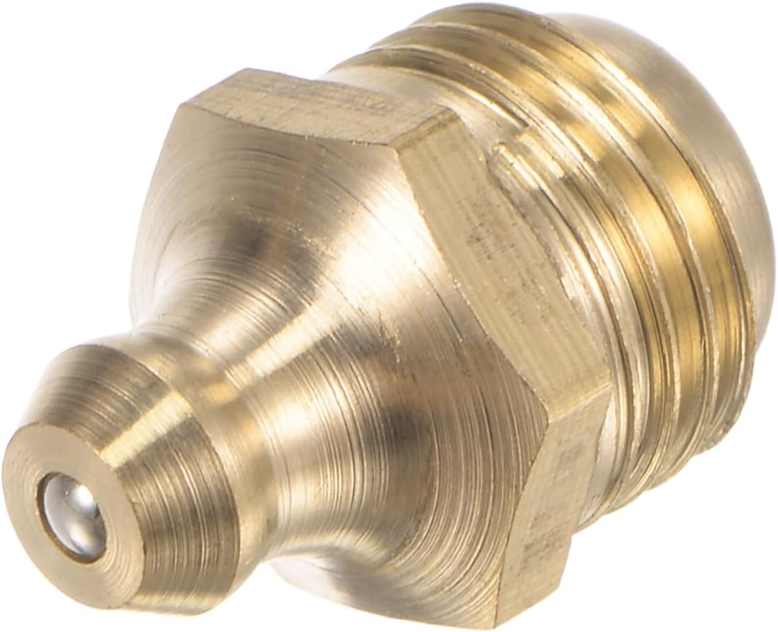 Bakır Düz Sıvıya Batma Bağlantı M8 x 1.25mm Diş Hidrolik Sıvıya Batma Aksesuarları, 20Adet