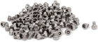 M3x4mm 0.5mm Pitch Bolts Hex Socket Cap Knurl Head Screws 100pcs