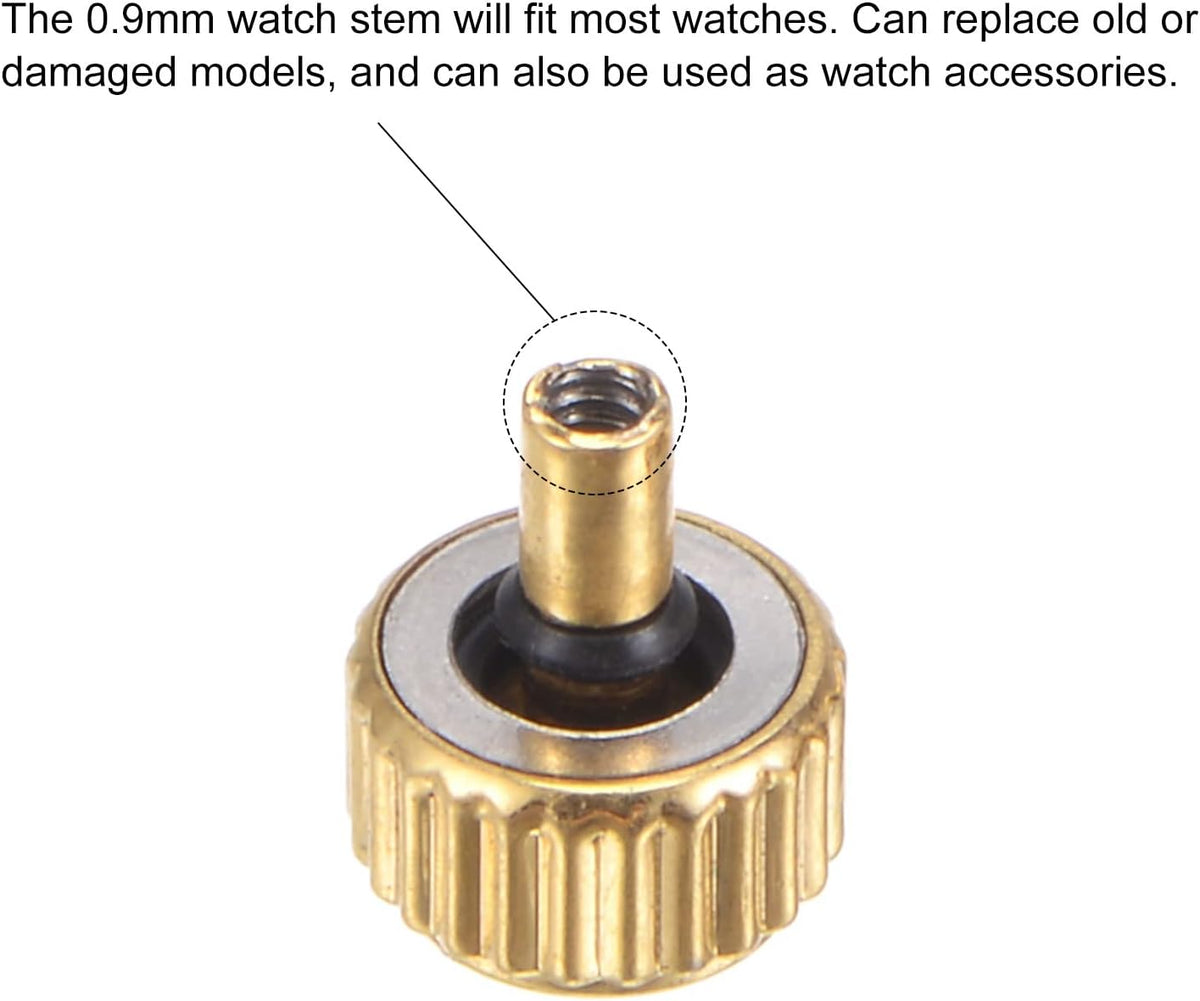 LinkMejor Watch Crown SUS304 con herramientas de vástago largo y cabezal