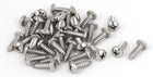 M3.9x13mm 316 Stainless Steel Phillips Pan Head Self Tapping Screws Bolts 40pcs