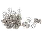 M6 304 Stainless Steel Strut Spring Channel Nuts 10 Pcs