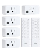 LinkMejor Priză la Distanță Fără Fiiere, 200FT Interval RF Comutator de Lumină la Distanță