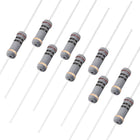 200Pcs 10 Ohm Resistor, 1W 5% Tolerance Carbon Film Resistors, 4 Bands for DIY Electronic Projects and Experiments