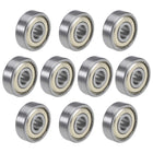6301ZZ Deep Groove Ball Bearing Z2 12x37x12mm Double Shielded Chrome Steel 10pcs