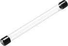 Transparent Rigid Storage Tubing with Lids Clear Small Storage Container Tube Case with Cover Round Plastic Tube