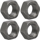 4pcs M22 Thread 2.5mm Pitch Metric Carbon Steel Left Hand Hex Nut