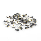 50 Pcs On/Off 2 Position 7Pin SPDT Mini Surface Mounted Devices SMT Slide Switch 7mm x 3mm