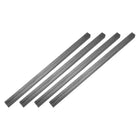 4Pcs Square Steel Bar Stock, 9/16"x9/16"x12"(14mmx14mmx305mm) 1045 Square Steel Rod Bars Precision Key Stock for Keyways Structural Support Industrial Machinery DIY Craft