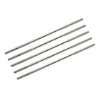M6x180mm 304 Stainless Steel Double End Threaded Stud Screw Bolt 5pcs