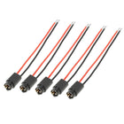 5 Pcs T5 ダッシュボード 2 本線 ライト替えソケット for オートカーコード：XXX
