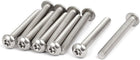 M5x40mm 304 Stainless Steel Button Head Torx Security Tamper Proof Screws 10pcs
