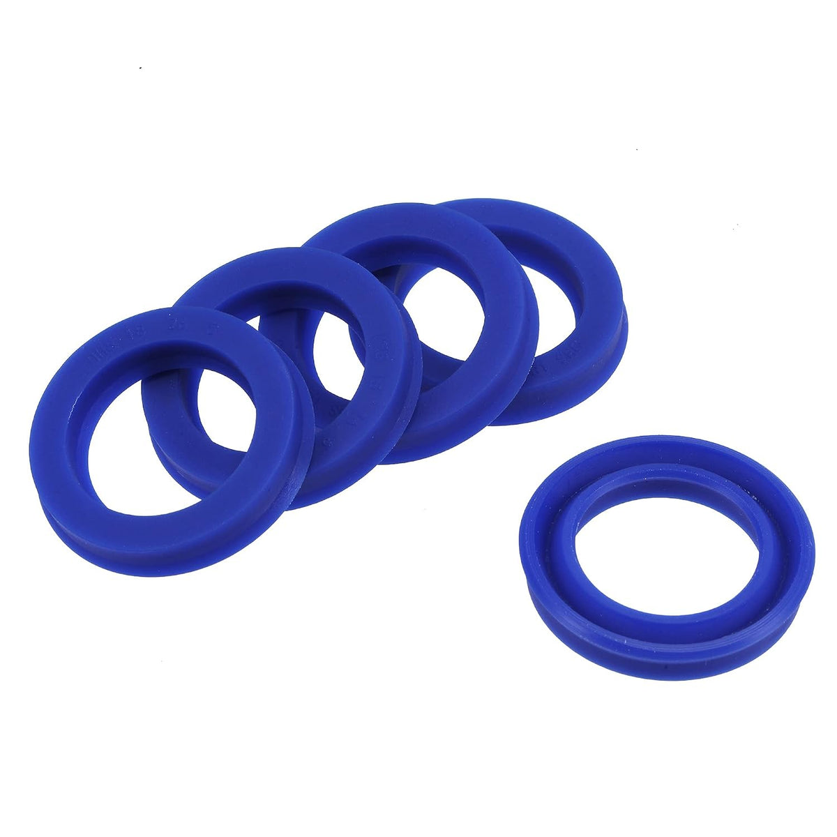 UHS Radial Shaft Seal 18mm ID x 26mm OD x 5mm Width PU Oil Seal, Blue Pack of 5