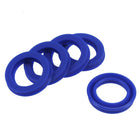 UHS Radial Shaft Seal 18mm ID x 26mm OD x 5mm Width PU Oil Seal, Blue Pack of 5