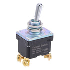 DPST Rocker Toggle Switch Heavy-Duty 15A 250V 20A 125V 4P ON/Off Switch Metal Bat Waterproof Boot Cap Cover