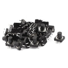 12x12x11mm 4 Pins PCB Surface Mounted Devices SMT Push Button Tact Tactile Switch 30 Pcs
