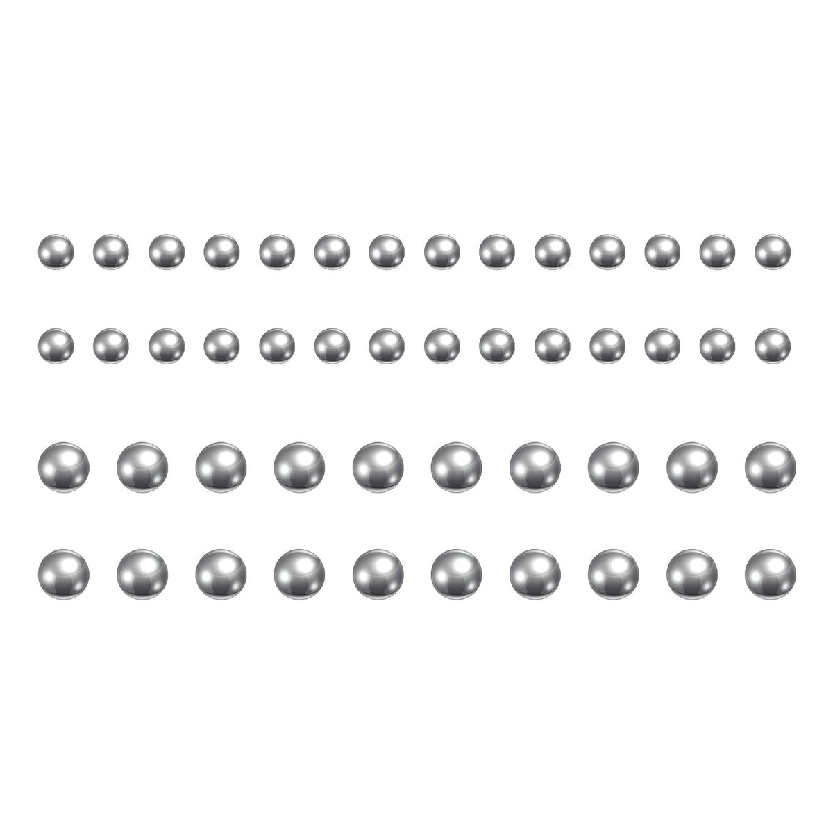 200pcs 2mm, 2.5mm 304 Stainless Steel Bearing Balls G25 Precision