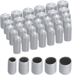 100pcs Kepala Penutup Bola Karet 1/4" 3/8" 1/2" 5/8" 3/4" Grey Vinyl Cover Protектор Gsbin Prototipe Set