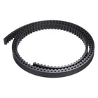S5M Open Ended Timing Belt, 10mm Width x 1 Meter Length, 5mm Pitch Length, Steel Wires Inside Synchronous Belt, Black