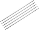5Pcs Knitting Needle 4.0mm Diameter 7.87 Inches Length Stainless Steel Double Pointed Sweater Stitching Needles for Handmade Projects DIY Knitting