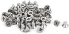 M3x4mm 316 Stainless Steel Phillips Countersunk Bolt Machine Screw 60pcs