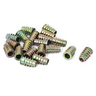 a16011400ux0237 Furniture Hex Drive Head Threaded Insert Nut M6x17mm for Wood (Pack of 20)