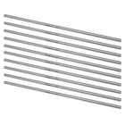 Round Steel Rod, 4.5mm HSS Lathe Bar Stock Tool 200mm Long, for Shaft Gear Drill Lathes Boring Machine Turning Miniature Axle, Cylindrical Pin DIY Craft Tool, 10pcs