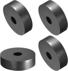 4pcs Rubber Spacers 70mm OD, 12mm ID, 20mm Height Round Anti Vibration Spacer Rubber Bushing Grommets Thick Rubber Washers for Home Car Accessories